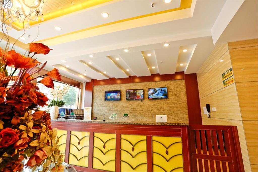 Greentree Inn Hainan Haikou East Train Station East Fengxiang Road Business Hotel Exterior foto